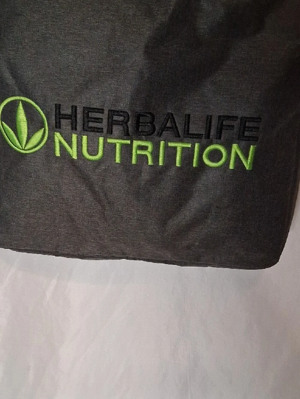 Herbalife Nutrition Laptop Messenger Bag Dark Grey Black